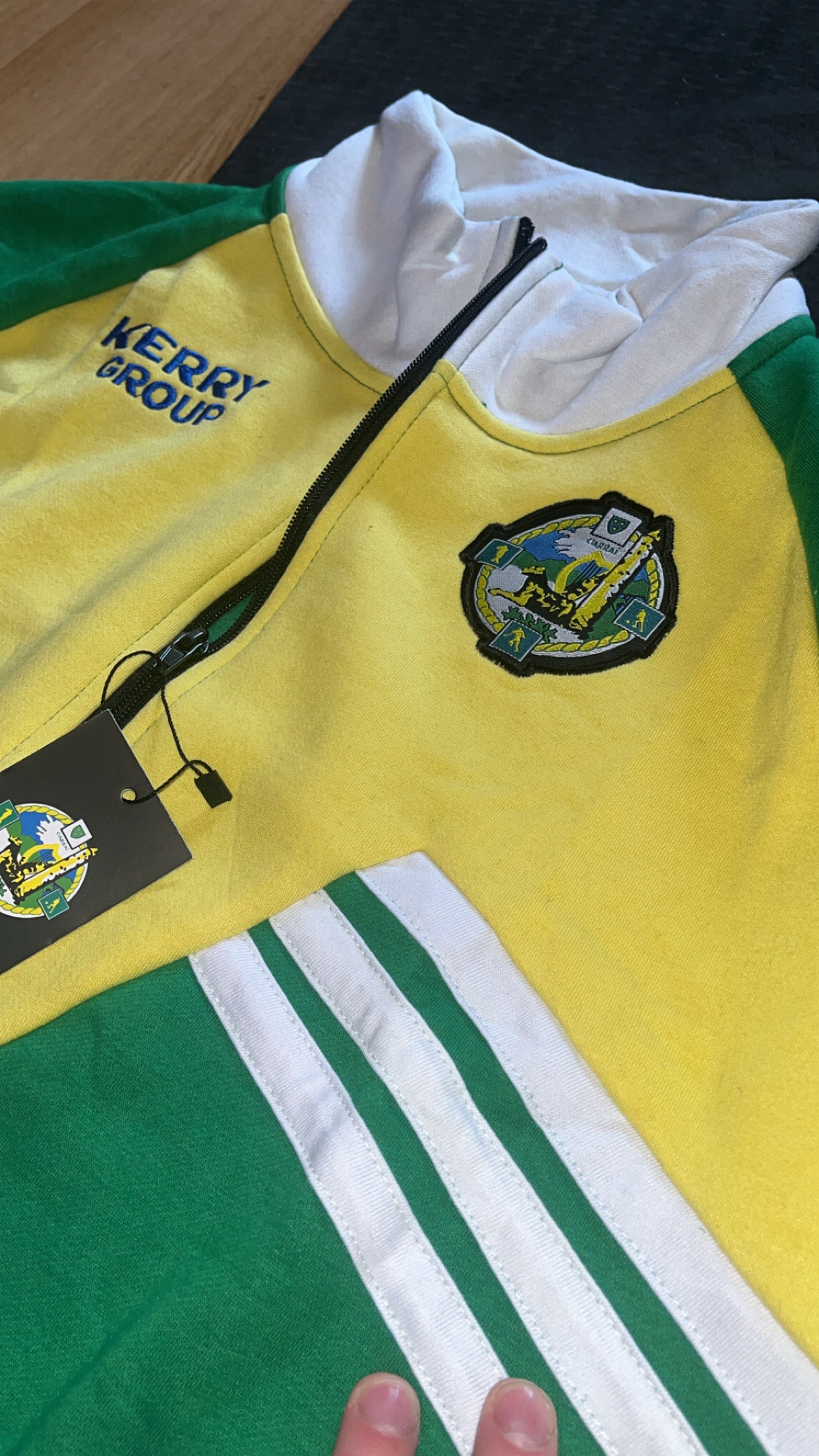Kerry Retro Full Zip Jumper