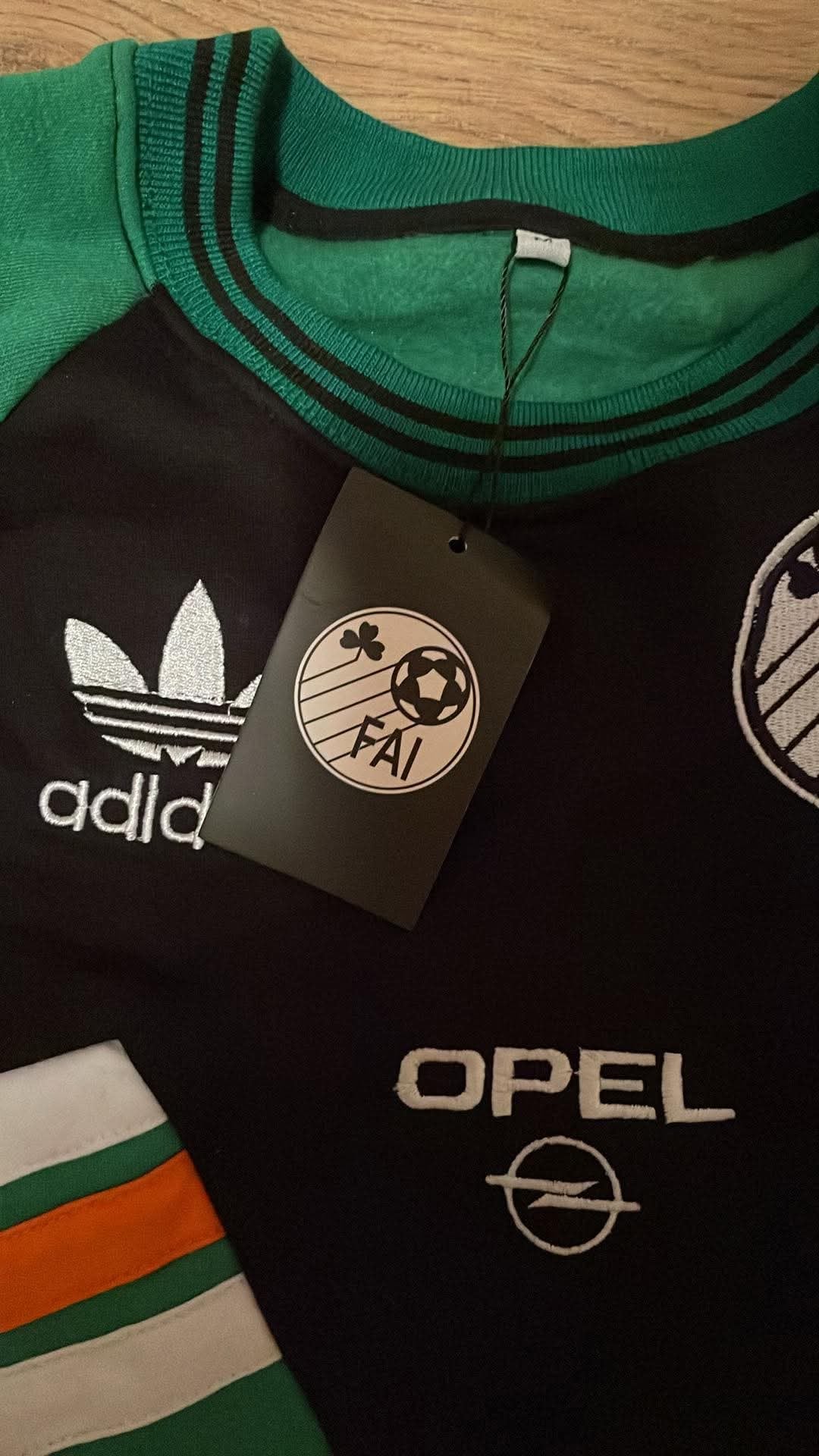 Ireland Retro Football Jumper