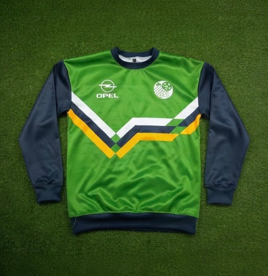 Ireland Green Retro Jumper