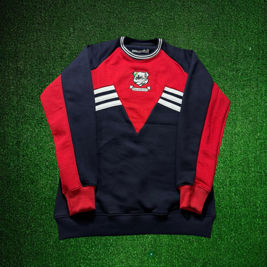 Ballingarry Retro Jumper (Dark Red)